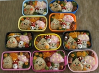 秋キャラ弁当 2021/09/27 16:15:17