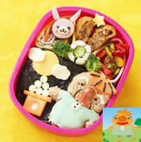 秋のキャラ弁当　中秋の名月 2021/10/18 15:39:09