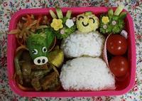 お正月キャラ弁　辰でごめんなさい 2022/01/11 13:46:41