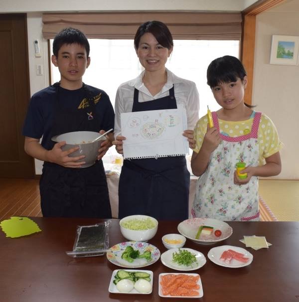 こどもの日パーティーレシピ。こいのぼりキャラ弁