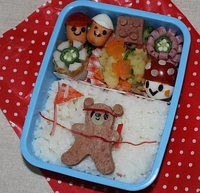 秋キャラ弁当　運動会 2021/09/28 15:28:53