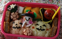 ハロウィンキャラ弁　秋のお弁当 2021/09/17 15:54:33