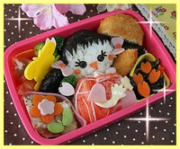 4月キャラ弁　入学おめでとう 2022/04/28 10:00:00