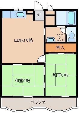 南城市佐敷★2ＬＤＫ★今なら初期費用より45000円引きキャンペーン中！！！