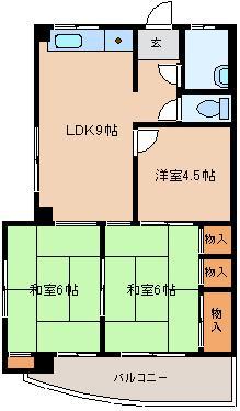 那覇市金城　3DK　ファミリー世帯にオススメ！！