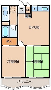沖縄市宮里★2DKタイプ★角部屋ファミリーオススメ♪ 2017/08/07 18:32:12