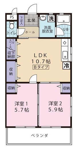 南風原町　津嘉山　２LDK　駐車場2台無料！！　インターネット無料物件(^^♪