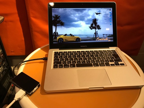 Mini DisplayPortからの３タイプ式変換アダプタを購入
