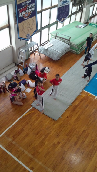 ☆体操タイムス杯観戦☆　　(^^♪