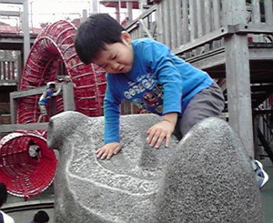 公園にて