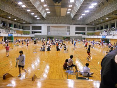 バドの練習２３７