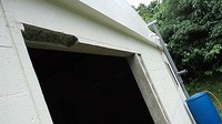 掃き出し窓Ⅰ　取り付け作業