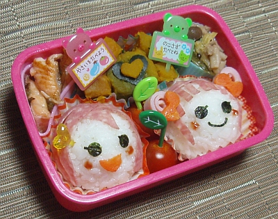 今日の笑顔になれるキャラ弁 女の子おにぎり 島袋一恵の楽しい未来づくり