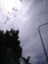 夏の終わりの空