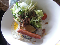 海沿いのCafe飯
