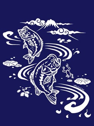 最も好ましい 和風 魚 イラスト かっこいい 花の画像無料