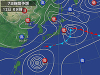 台風接近… 2012/10/09 22:54:26