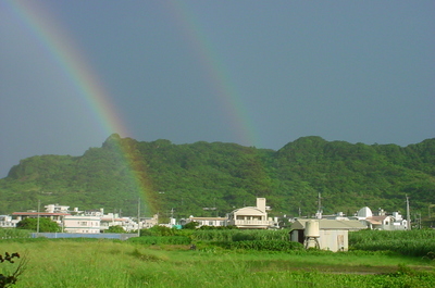 二重の虹