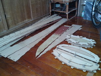 シーカヤック製作（１） 2012/04/30 16:26:56
