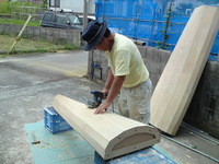 シーカヤック製作（３） 2012/05/09 12:40:12