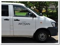営業車サイン@Florist ARTISAN 2011/07/25 10:51:26