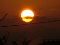 Autumn・setting・sun