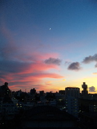 夕焼け 2011/07/05 19:37:52