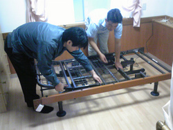 介護ベッド納品