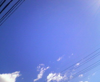 ピーカン天気。 2006/10/07 12:22:28