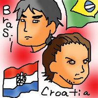 6月１３日（火）F組 ブラジル vs クロアチア 2006/06/13 21:18:00
