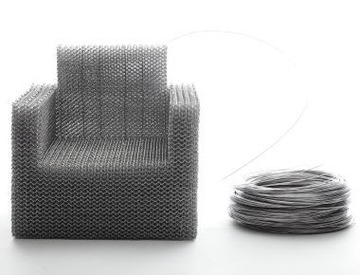 Aluminum　wire　chair