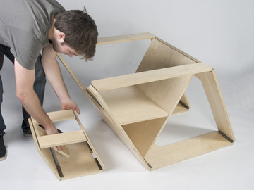 チェアー and オットマン「chair and ottoman」