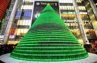 ビックリスマスツリーin上海