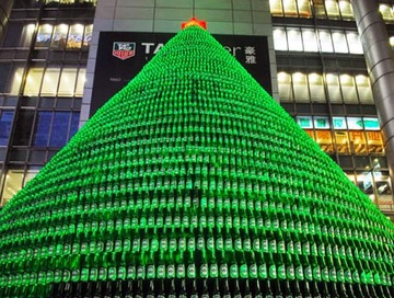 ビックリスマスツリーin上海