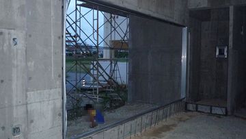 金属製建具建付・東海岸の家