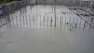 Ｋ-ＳＱＵＡＲＥ ２Ｆ床版ＣＯＮ打設
