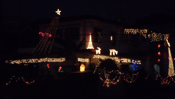 クリスマスイルミネーション