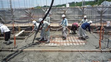 ２階ＣＯＮ打設　【ＫＷＴ】－Ｈｏｕｓｅ