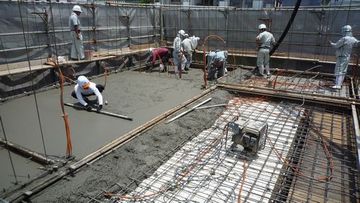 ２階ＣＯＮ打設　【ＫＷＴ】－Ｈｏｕｓｅ