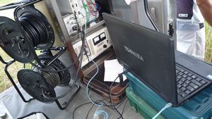地盤調査 【蛍回廊のある家】