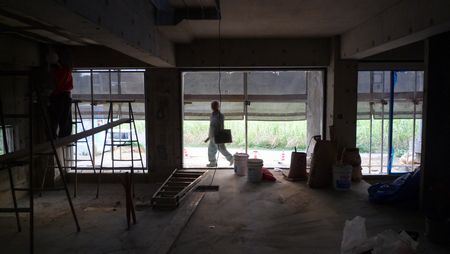 金属製建具完了 【潮風を感じる家】