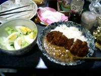 カツカレー 2007/07/19 21:00:00