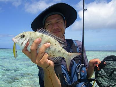 yanbaru fishing w/ Mr.朔太郎
