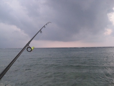 中部fishing with Mr. mo-na