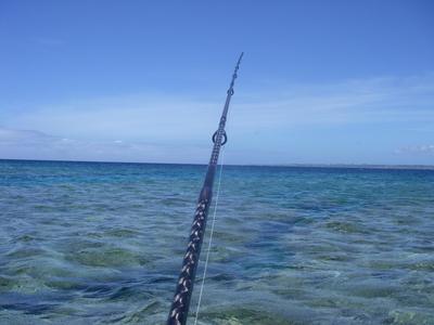 yanbaru fishing w/ Mr.朔太郎