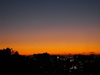 Sunset Moon 2008/07/05 23:57:01