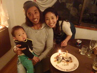 2.17　Ｐapa 誕生日＆結婚記念日♪ 2011/02/17 23:45:02