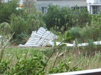 台風17号の爪痕＆十五夜 2012/09/30 23:48:11