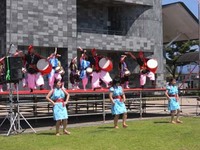 OKINAWA FESTIVALの野外で