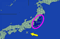 震源と揺れた場所が違う 2006/11/18 13:10:58